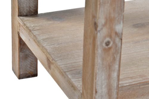 Consola madera aluminio