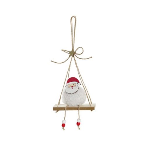 Figura colgante papá noel