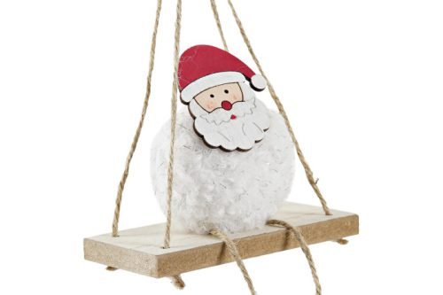 Figura colgante papá noel