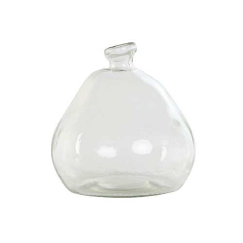 Jarrón orgánico cristal reciclado