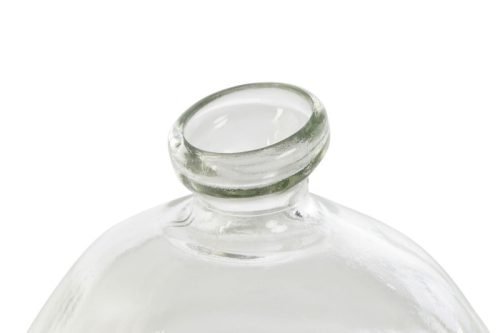 Jarrón orgánico cristal reciclado