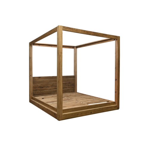Cama madera reciclada