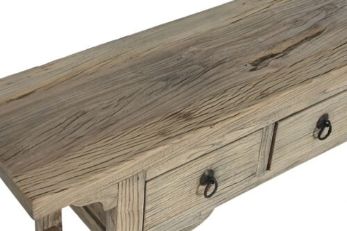 Consola olmo macizo