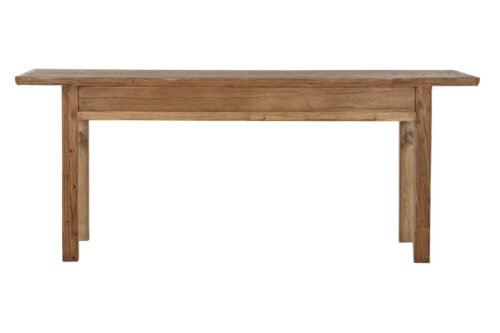 Consola olmo macizo cajones