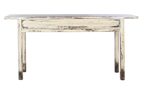 Consola decapé blanco