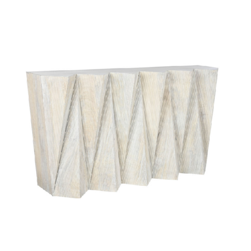 Consola madera mango beige