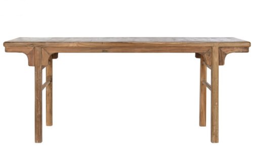 Consola teca reciclada