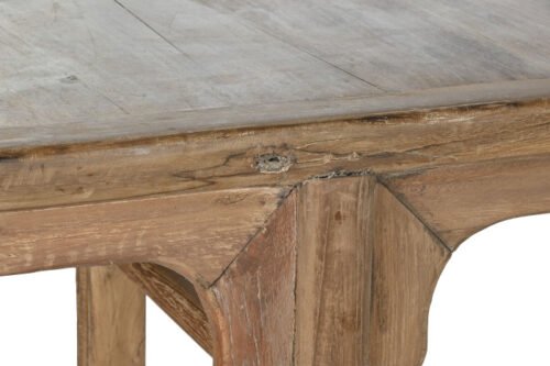 Consola teca reciclada