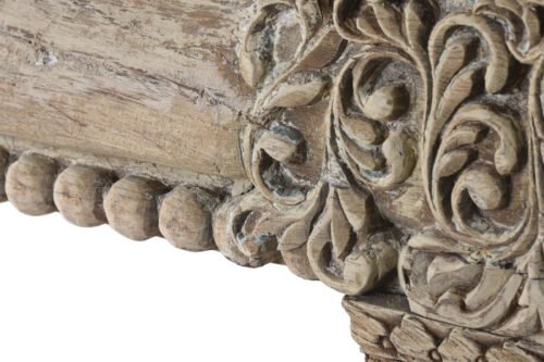 Consola madera tallada