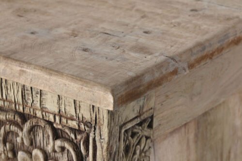 Consola madera tallada
