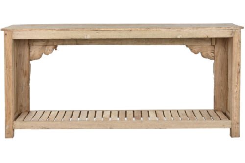 Consola madera tallada