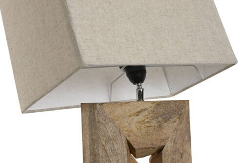 Lámpara sobremesa rustic