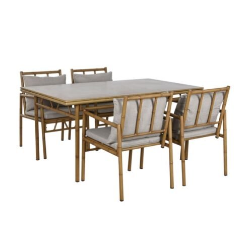 Conjunto comedor aluminio, exterior