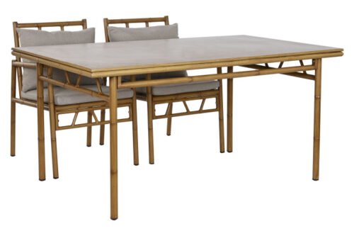 Conjunto comedor aluminio, exterior