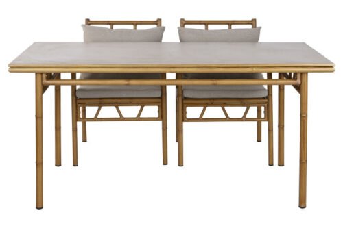 Conjunto comedor aluminio, exterior