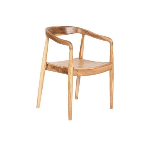 Silla teca natural
