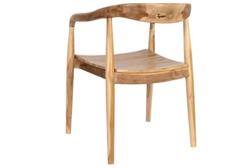 Silla teca natural