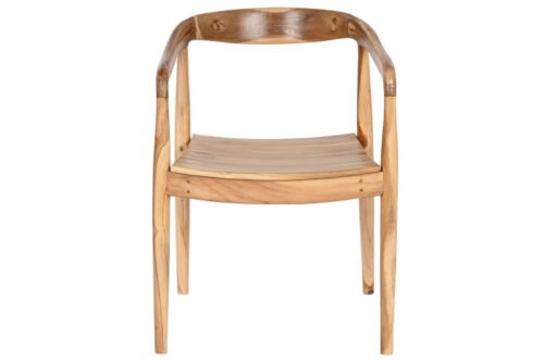 Silla teca natural