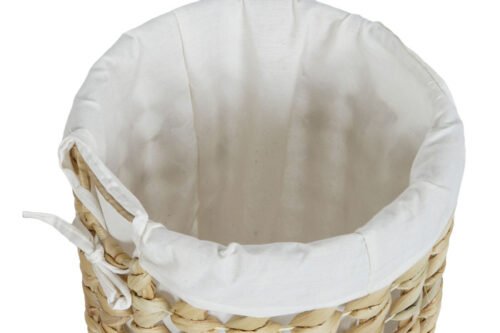 Cesta de ropa fibra lino set 3