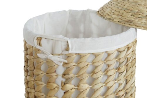 Cesta de ropa fibra lino set 3